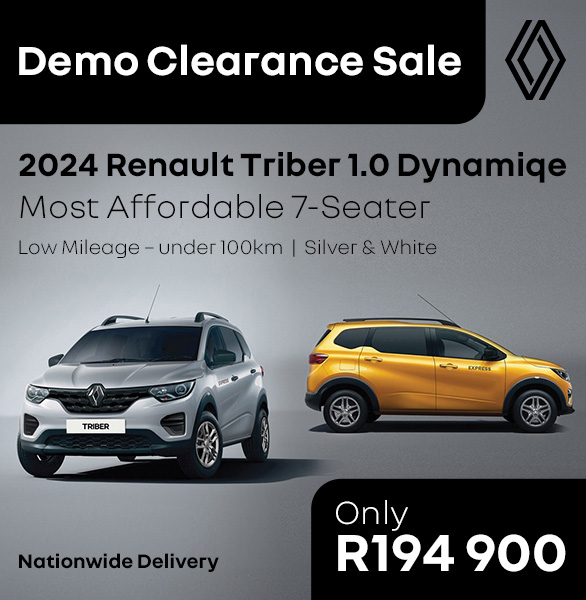 2024 Renault Triber Demo Sale